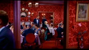 Vertigo (1958)Ernie's Restaurant, San Francisco, California, Tom Helmore, painting and red